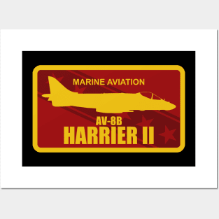 AV-8B Harrier II Posters and Art